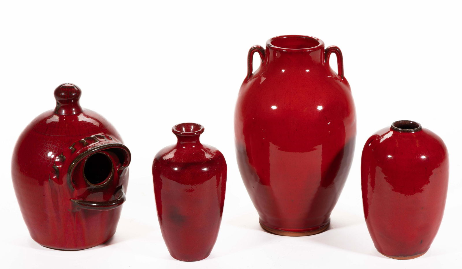 NORTH CAROLINA OWENS ART POTTERY ARTICLES, LOT OF FOUR (1 of 5)