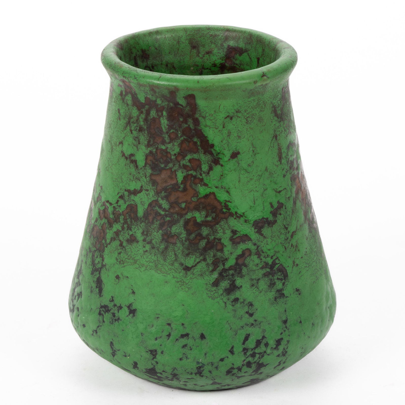 AMERICAN WELLER COPPERTONE ART POTTERY VASE (1 of 5)