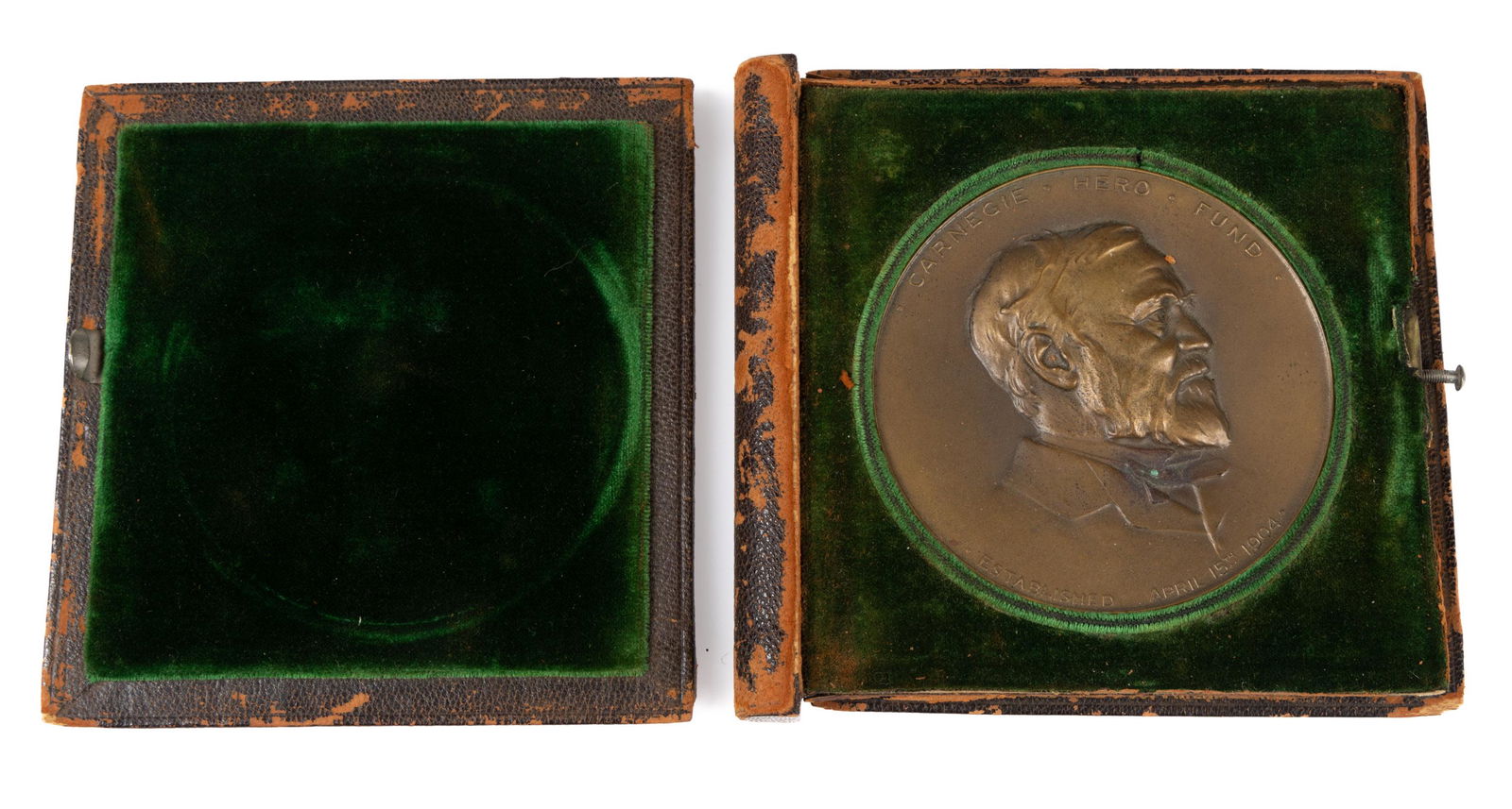 CARNEGIE HERO BRONZE MEDALLION (1 of 3)