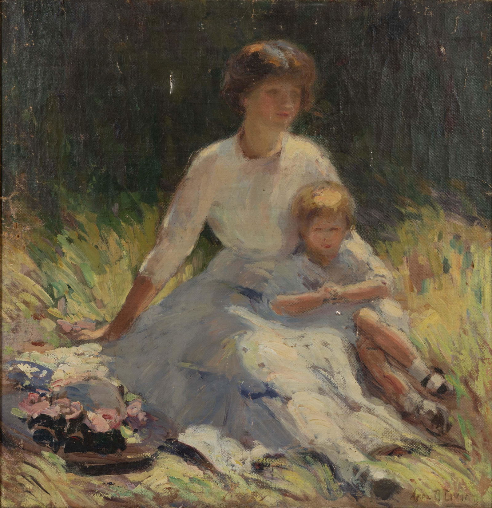 ANNA DUER IRVING (NEW YORK/ WISCONSIN, 1873-1957) "IN THE GOOD OLD SUMMER" (1 of 9)