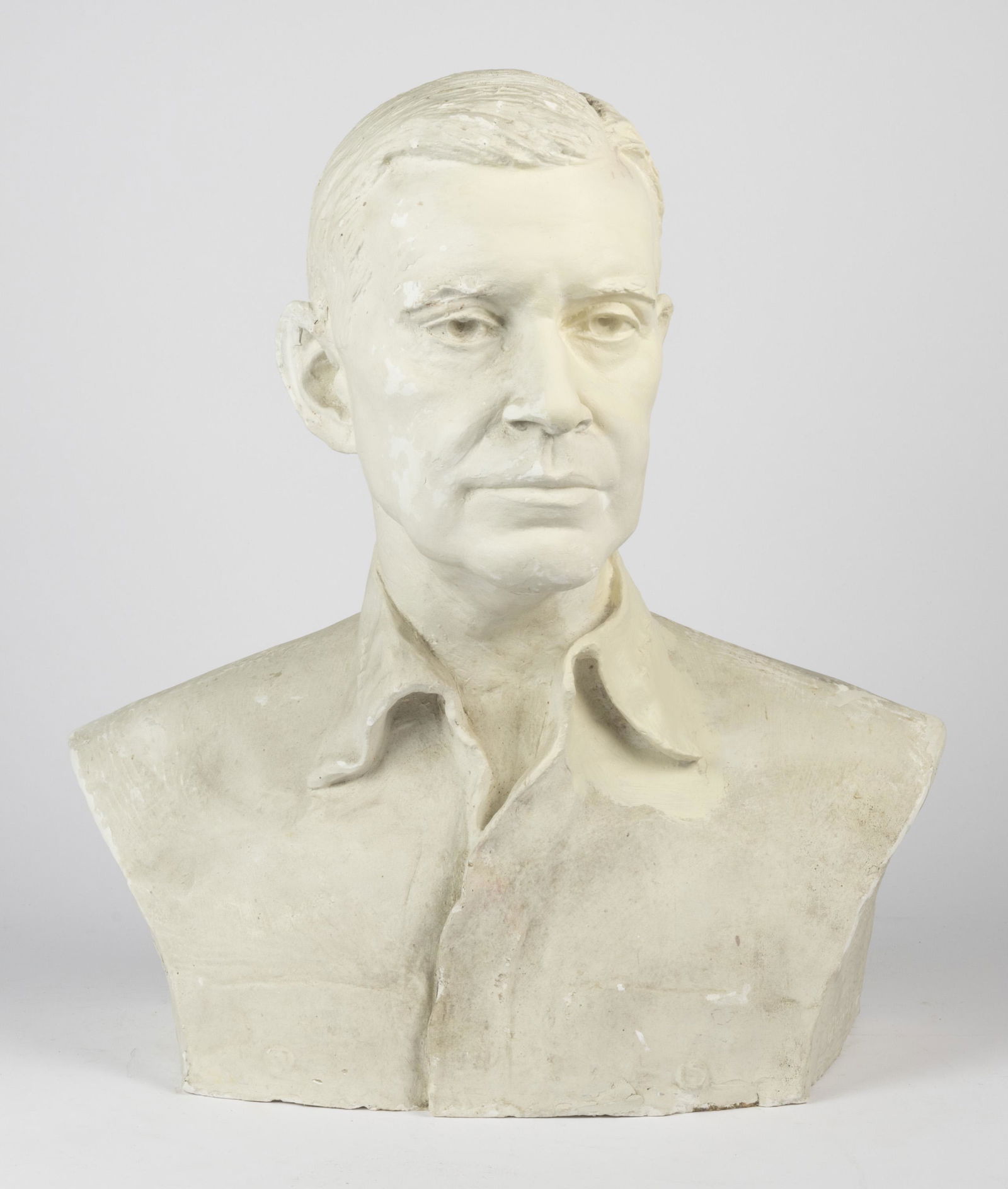 FELIX WEHLS DE WELDON (AUSTRIAN-AMERICAN, 1907-2003) ORIGINAL PLASTER MAQUETTE BUST OF UNITED STATES (1 of 4)