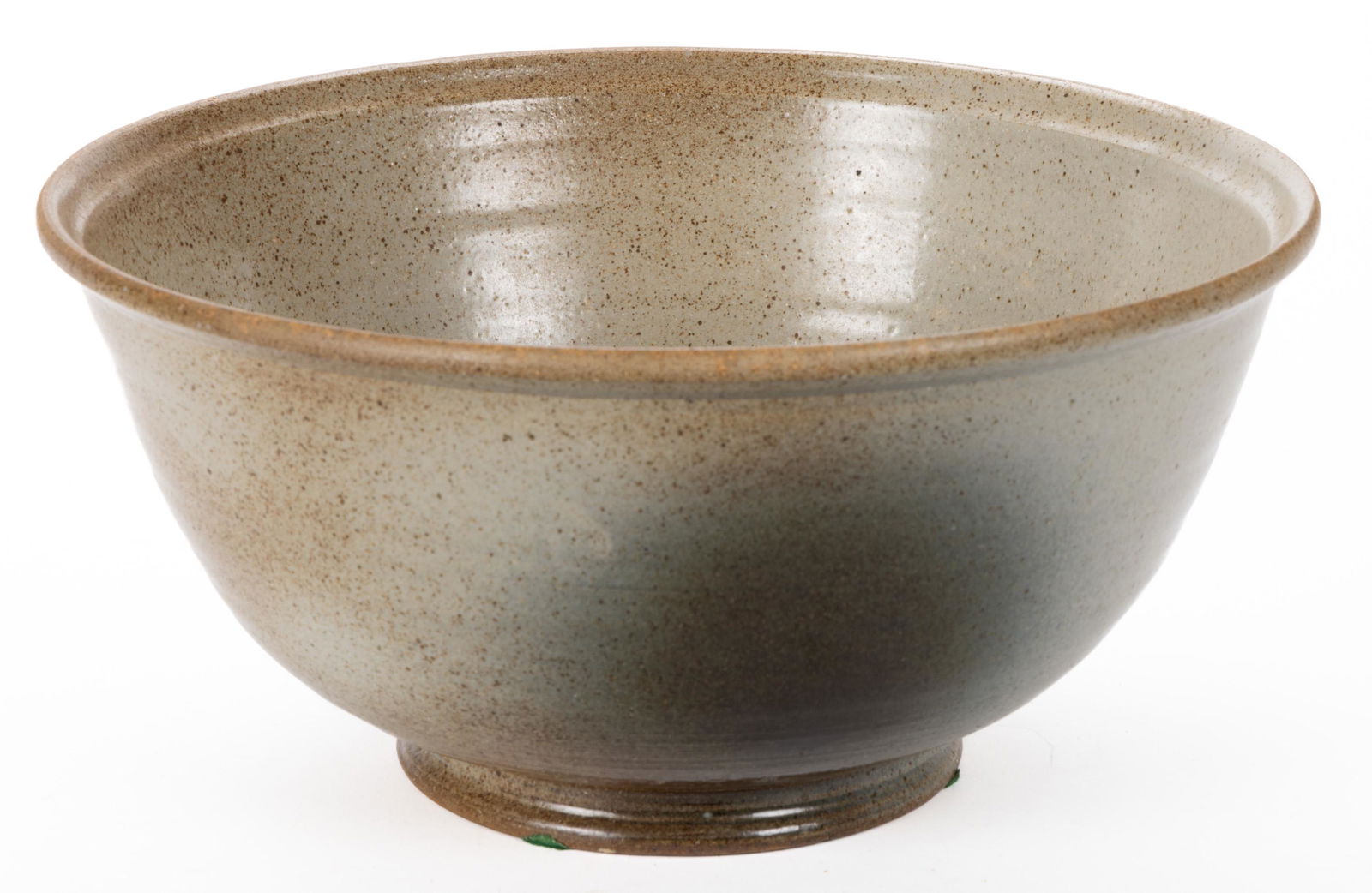 AMERICAN STUDIO ART POTTERY STONEWARE LARGE BOWL (1 of 5)