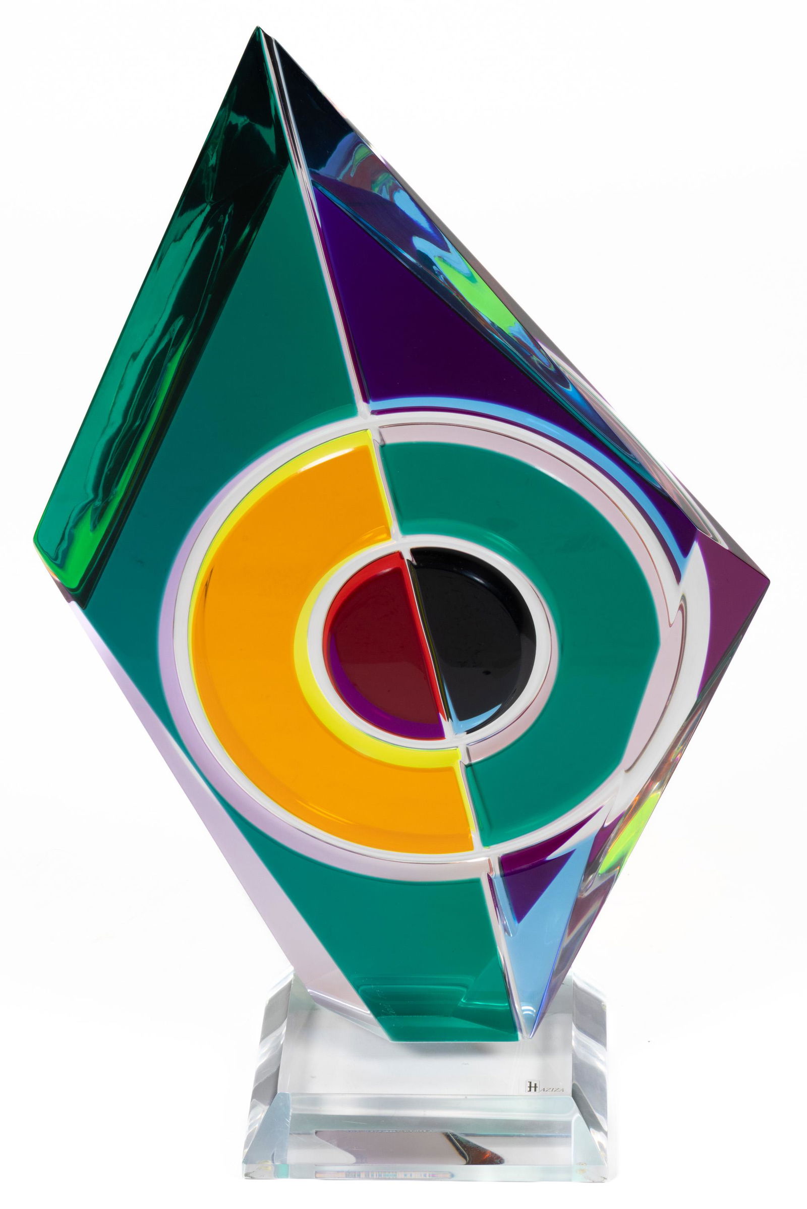 SHLOMI HAZIZA (ISRAEL, B. 1969) PASSION ACRYLIC ART SCULPTURE (1 of 3)