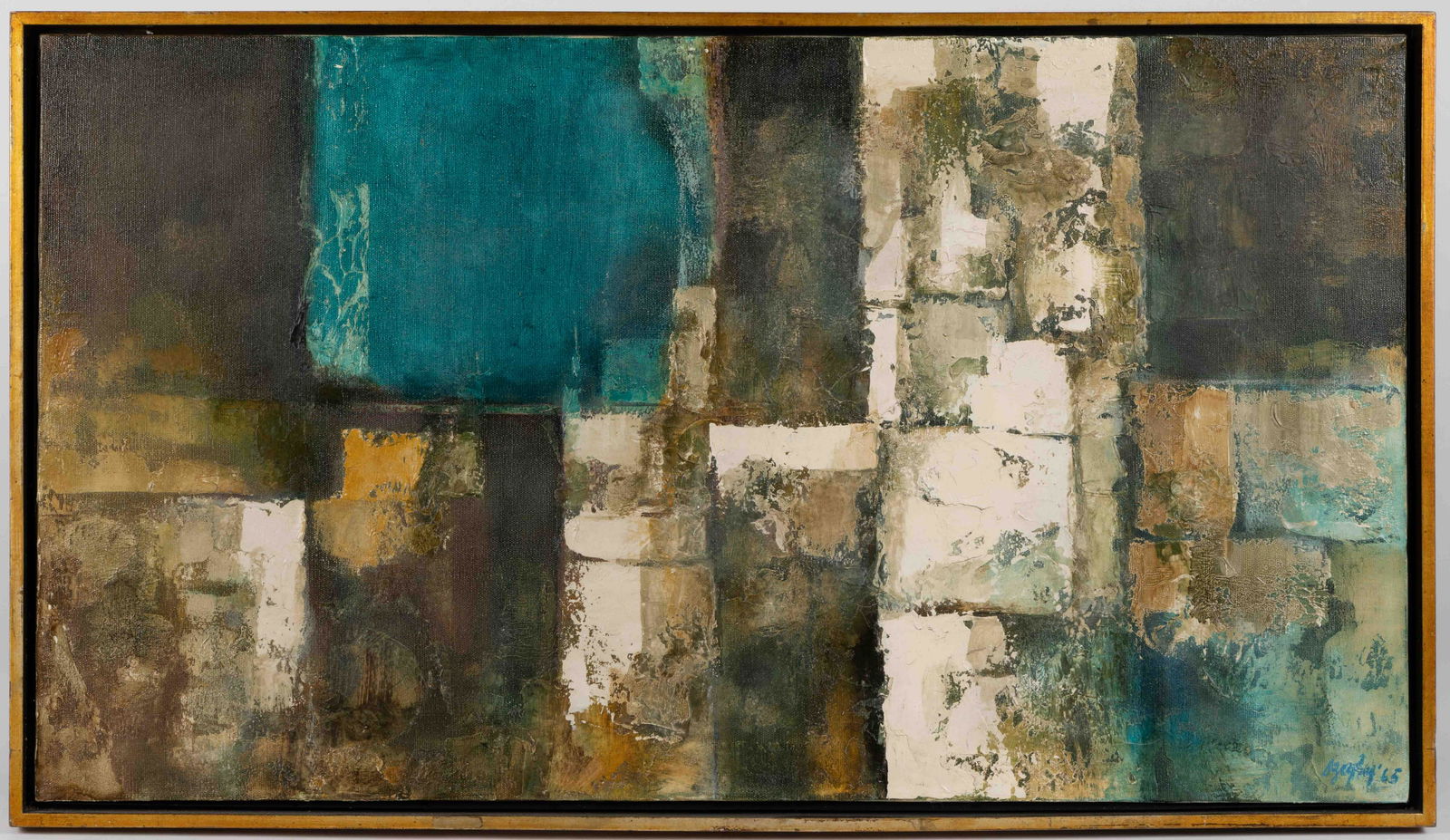 JOSEPH SZEGHY (AMERICAN, 1923-2007) ABSTRACT COMPOSITION (1 of 6)