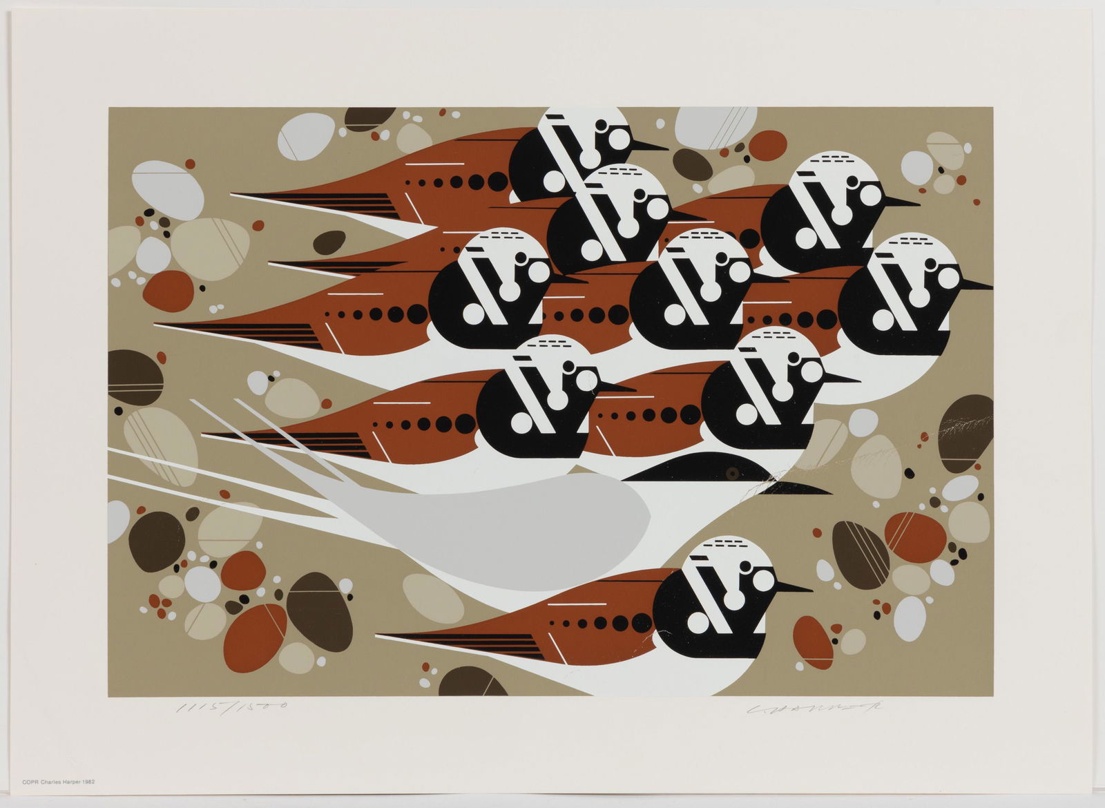 CHARLES BURTON HARPER (AMERICAN, 1922-2007) SIGNED LITHOGRAPH (1 of 5)