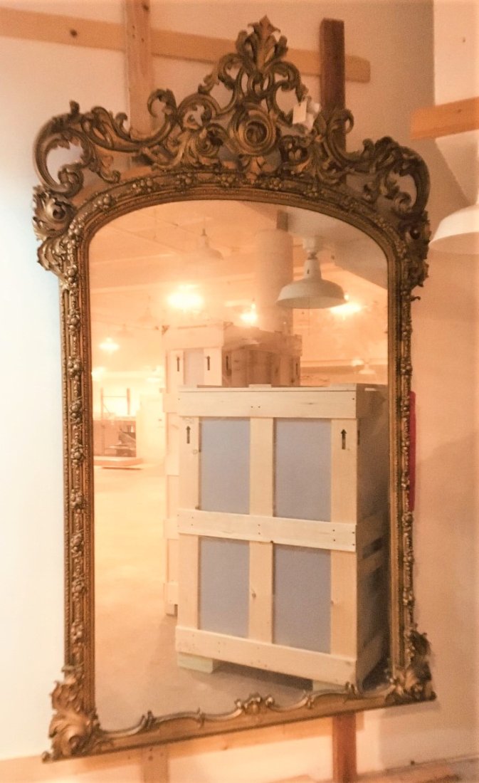 AMERICAN ROCOCO REVIVAL MONUMENTAL PIER MIRROR (1 of 5)