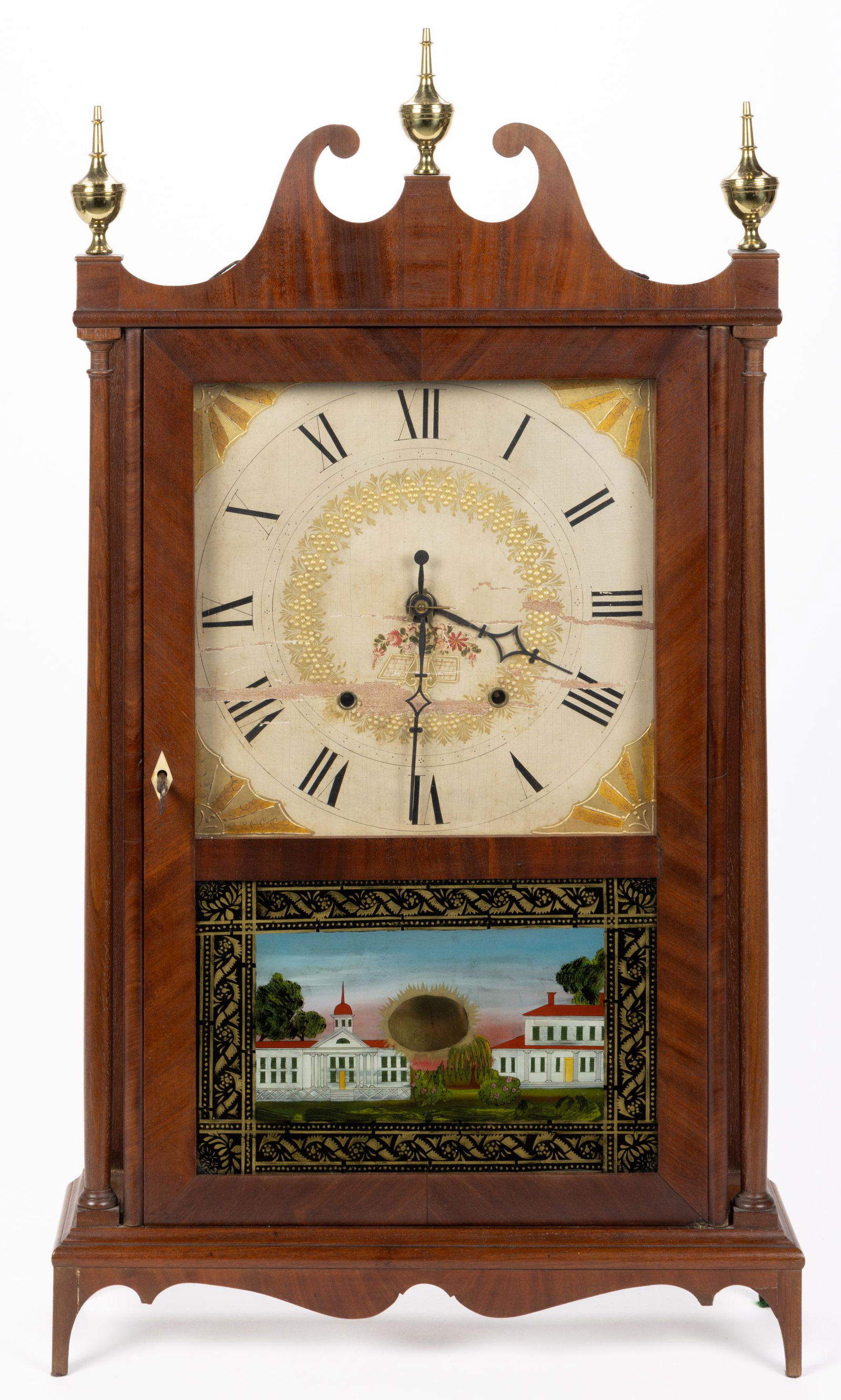 SHELF THOMAS PILLAR AND SCROLL MANTEL / SHELF THOMAS (1 of 4)