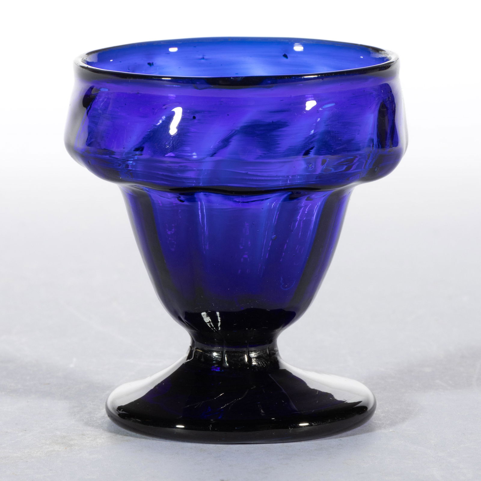 PATTERN-MOLDED DIAMOND-QUILT OPEN SALT (1 of 2)