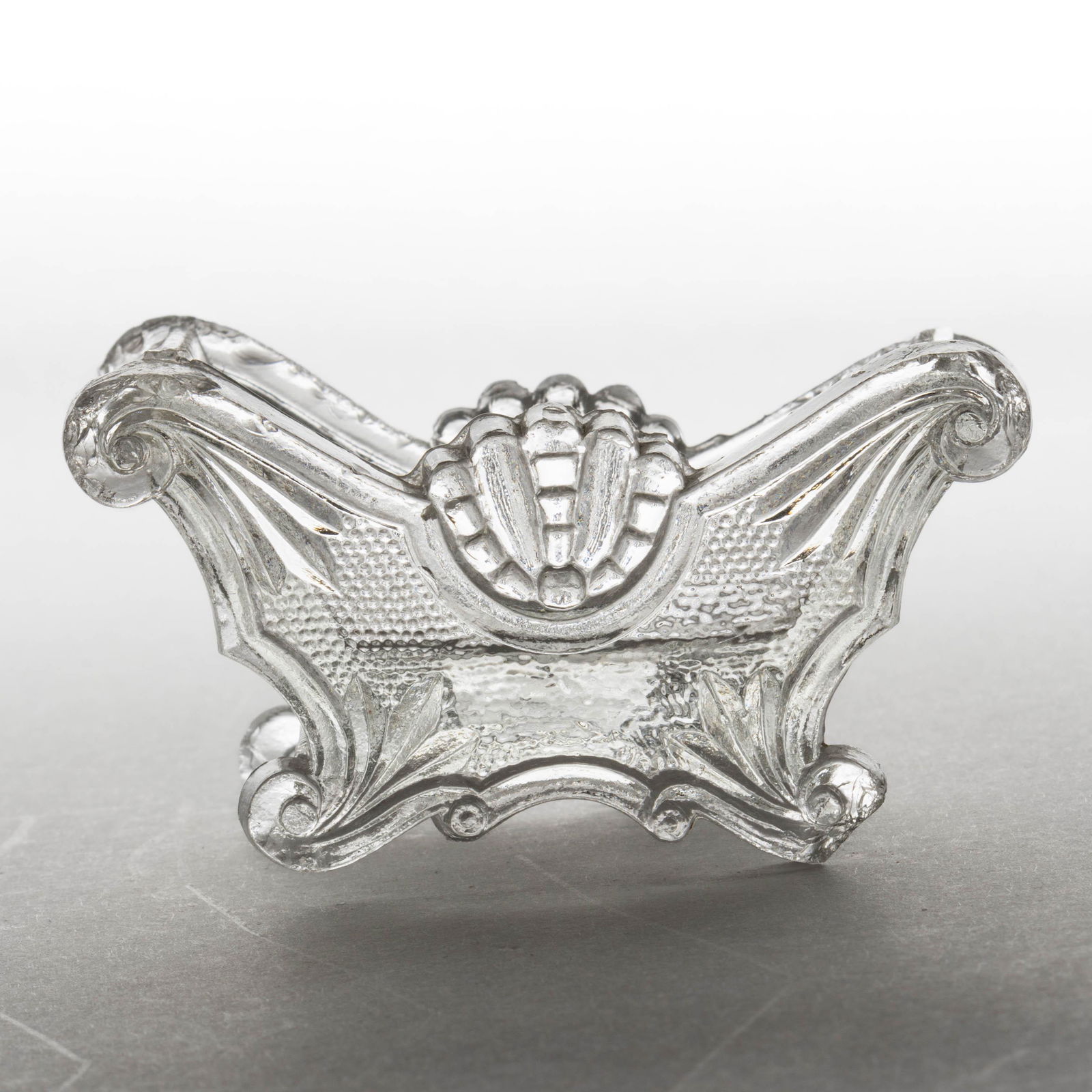 HL-4 "H. CLAY" STEAM LOCOMOTIVE PRESSED OPEN SALT (1 of 2)