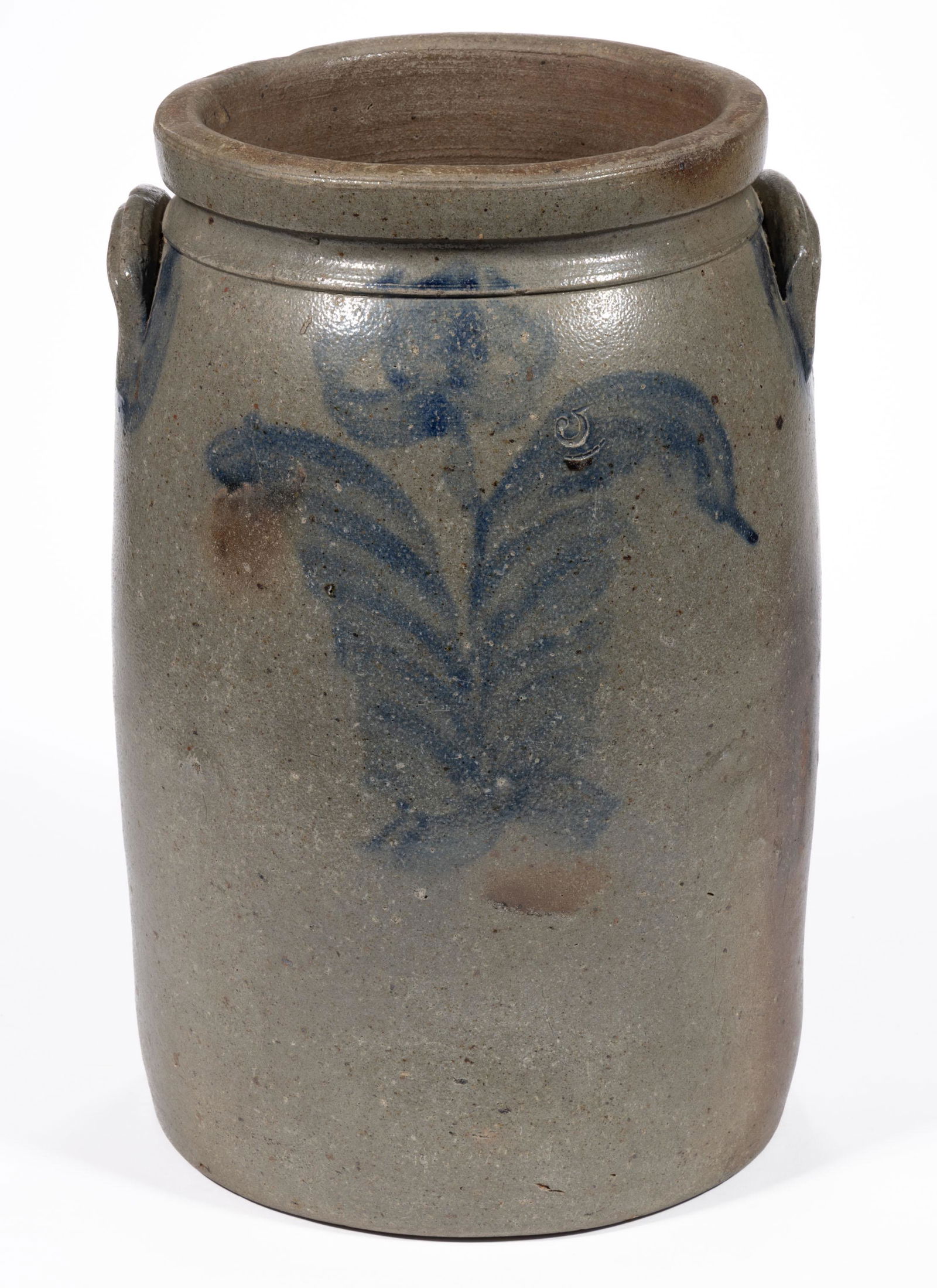 PARR ATTRIBUTED BALTIMORE, MARYLAND /Â RICHMOND, VIRGINIA DECORATED STONEWARE JAR (1 of 6)