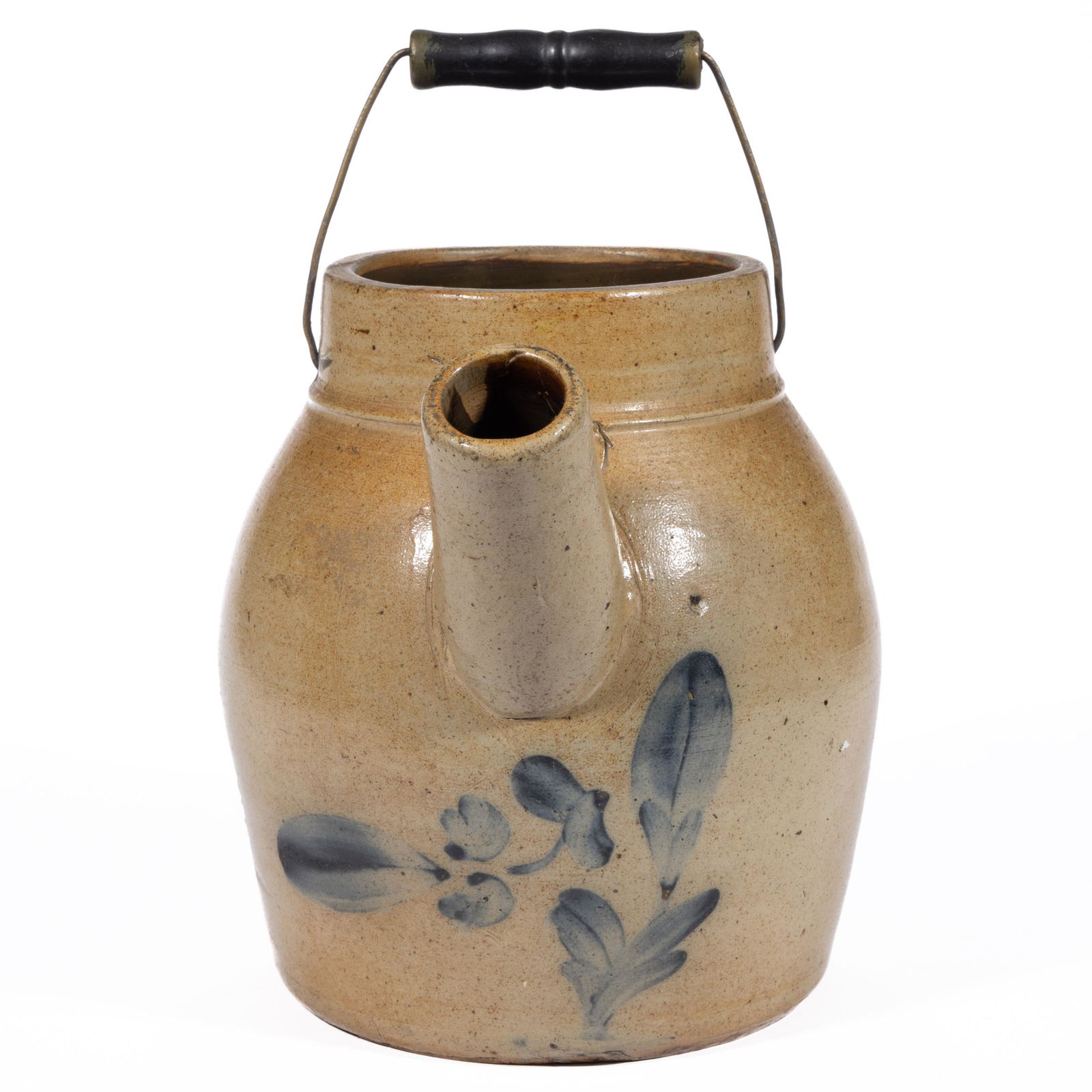 PENNSYLVANIA DECORATED STONEWARE BATTER JUG (1 of 5)