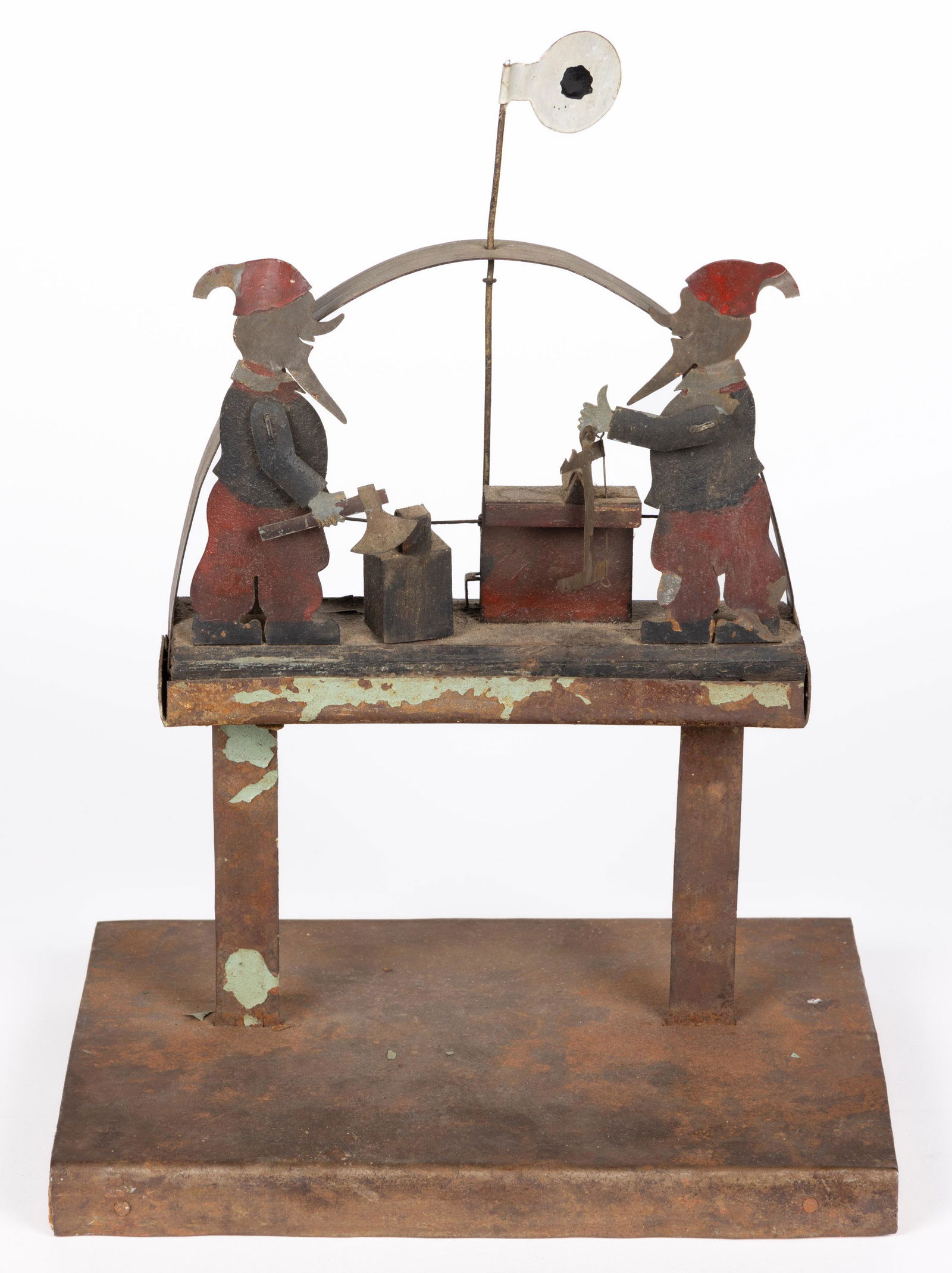 GERMAN FOLK ART SHOOTING GALLERY TARGET (1 of 4)