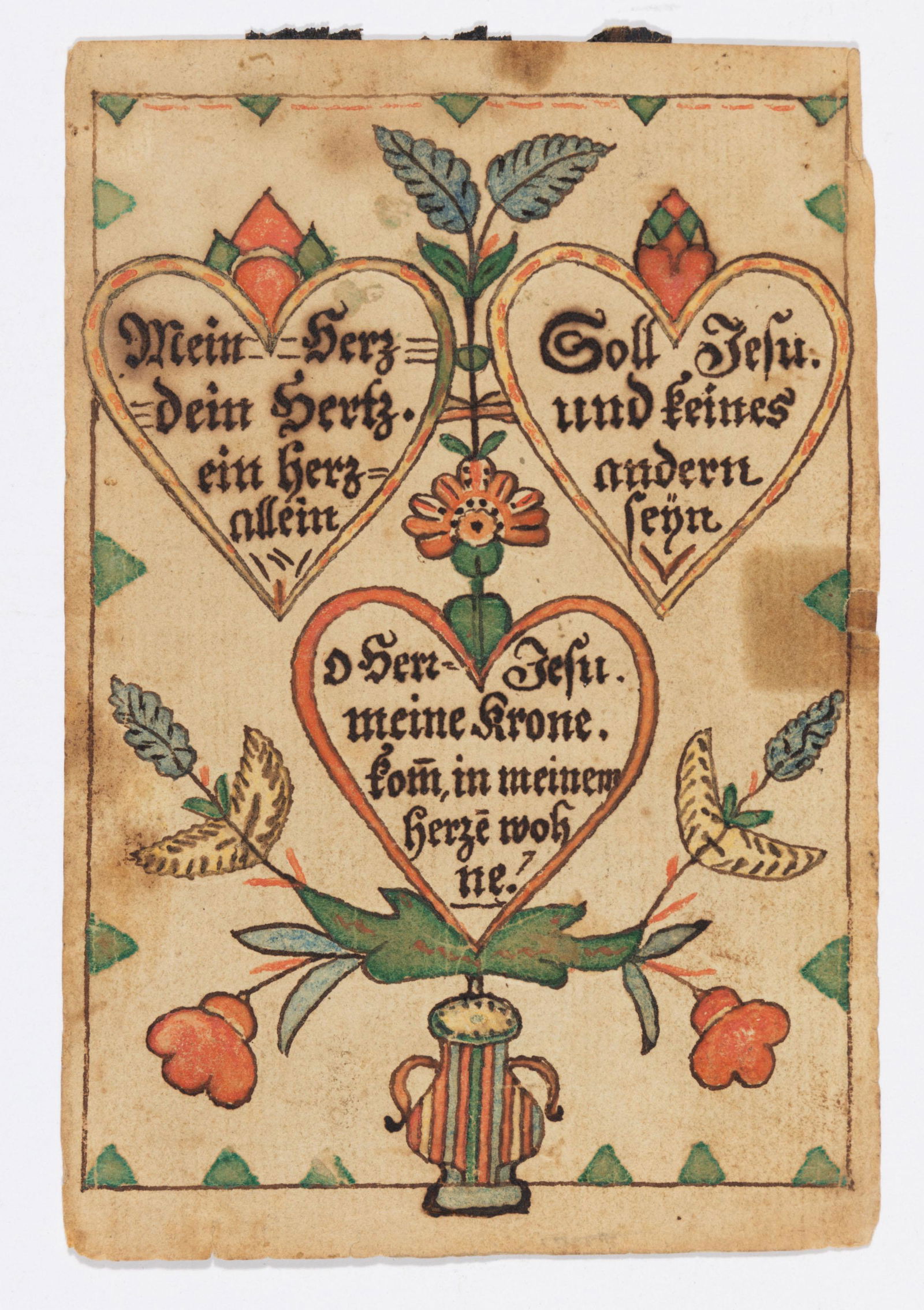 PENNSYLVANIA FOLK ART FRAKTUR DRAWING / BOOKPLATE (1 of 2)