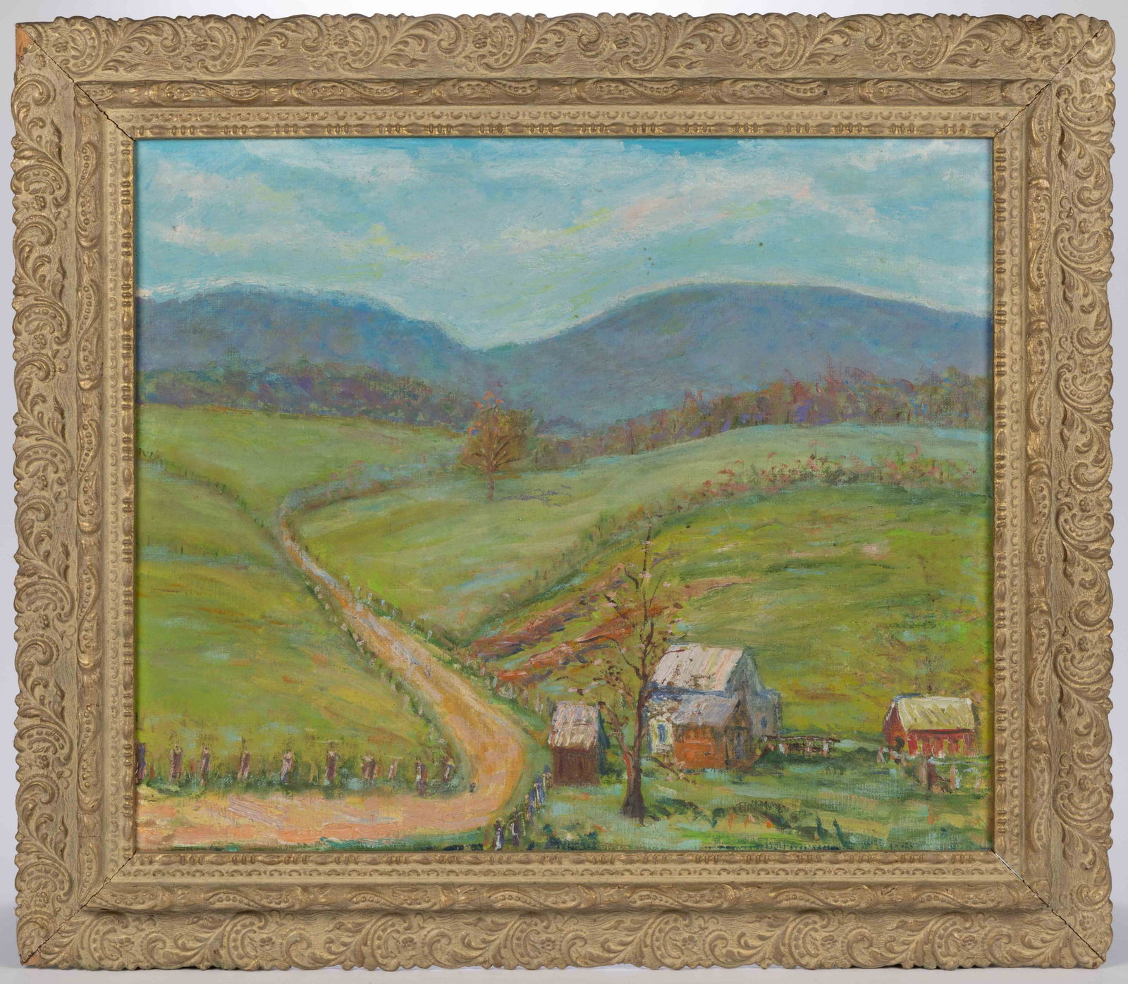 SAMUEL B. PRATT (VIRGINIA, 1903-1999) LANDSCAPE PAINTING (1 of 6)