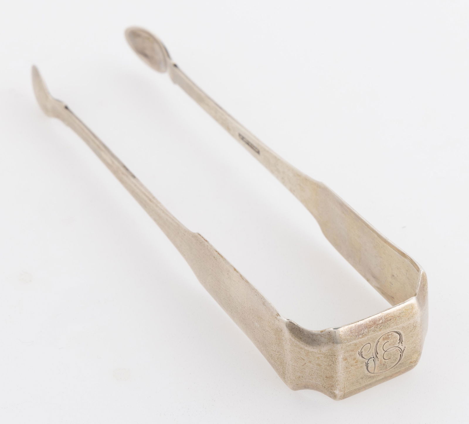 MASSACHUSETTS / VIRGINIA / MARYLAND COIN SILVER SUGAR TONGS (1 of 3)