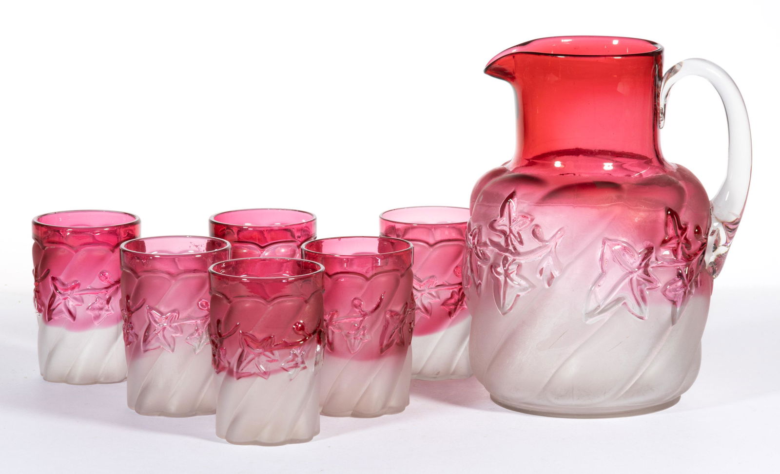 NORTHWOOD NO. 287 / ROYAL IVY SEVEN-PIECE WATER SET (1 of 1)
