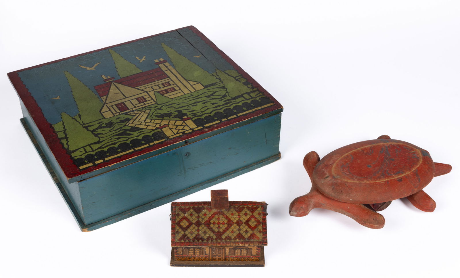 ASSORTED WOODEN TOYS, LOT OF THREE (1 of 7)