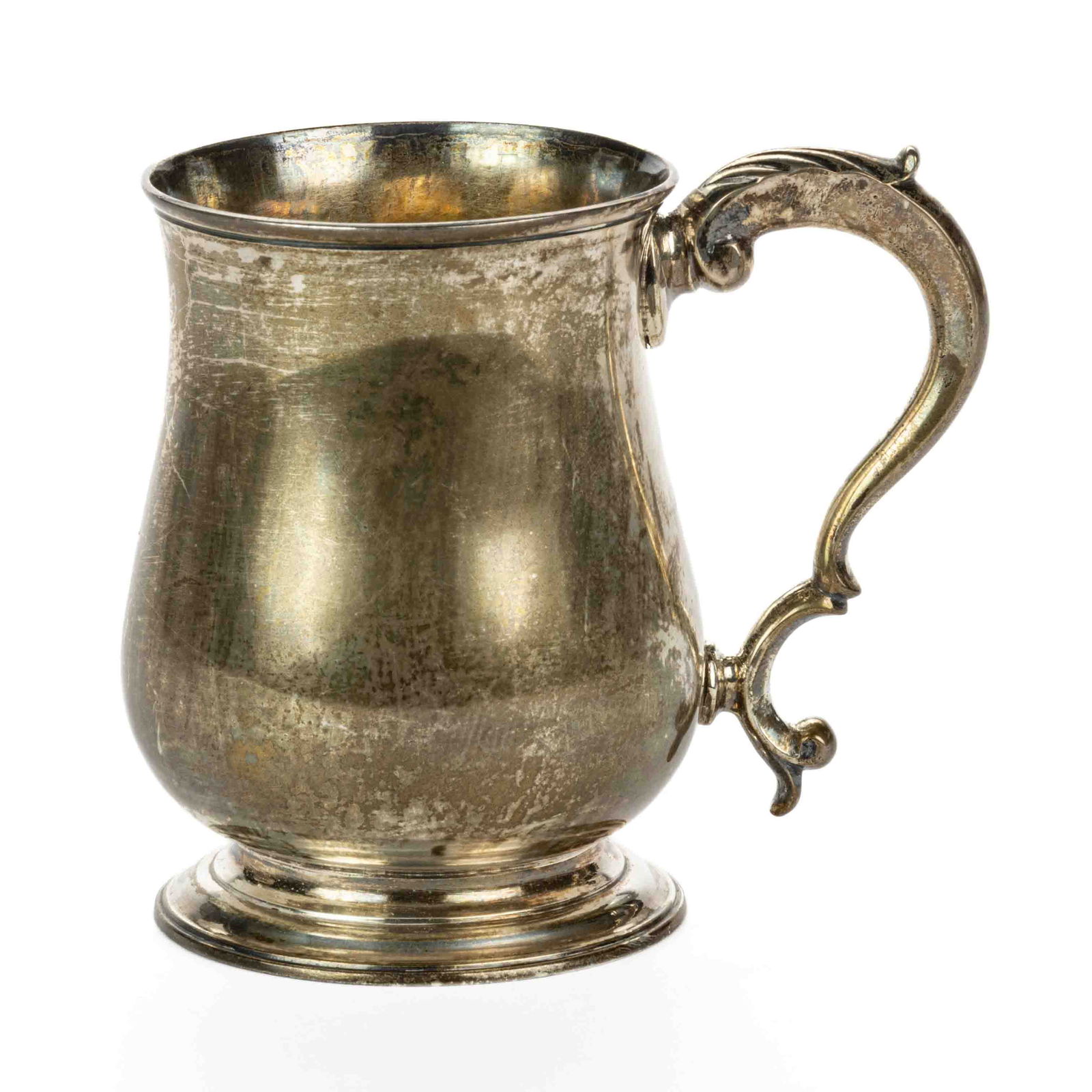 ENGLISH GEORGIAN STERLING SILVER CANN / MUG (1 of 2)