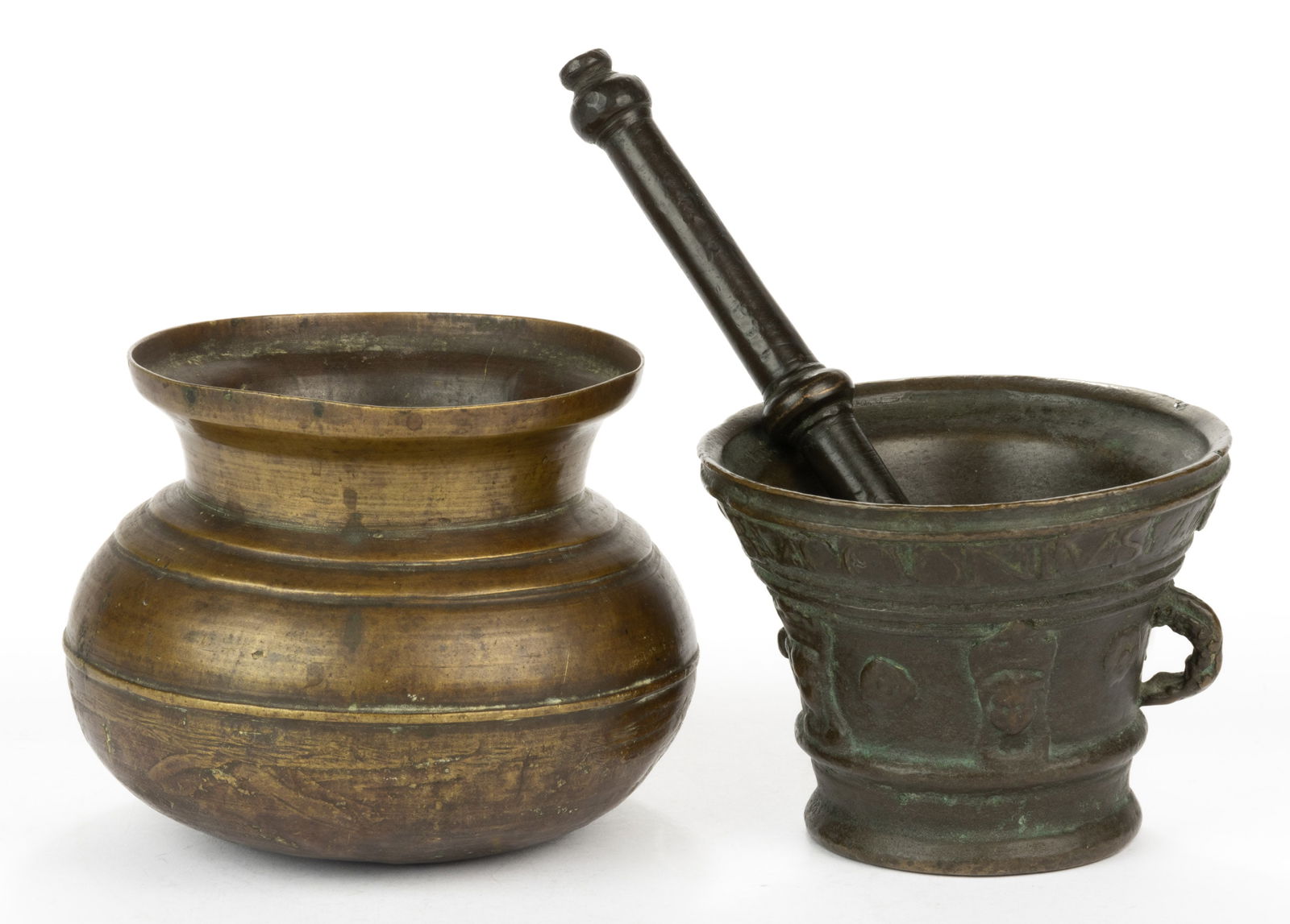 16TH / 17TH CENTURY EUROPEAN BRONZE ARTICLES, LOT OF THREE (1 of 1)