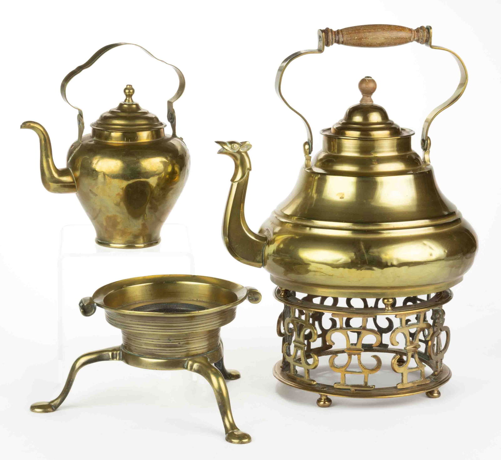 DUTCH AND ENGLISH GEORGIAN DOMESTIC ARTICLES, LOT OF FOUR (1 of 1)