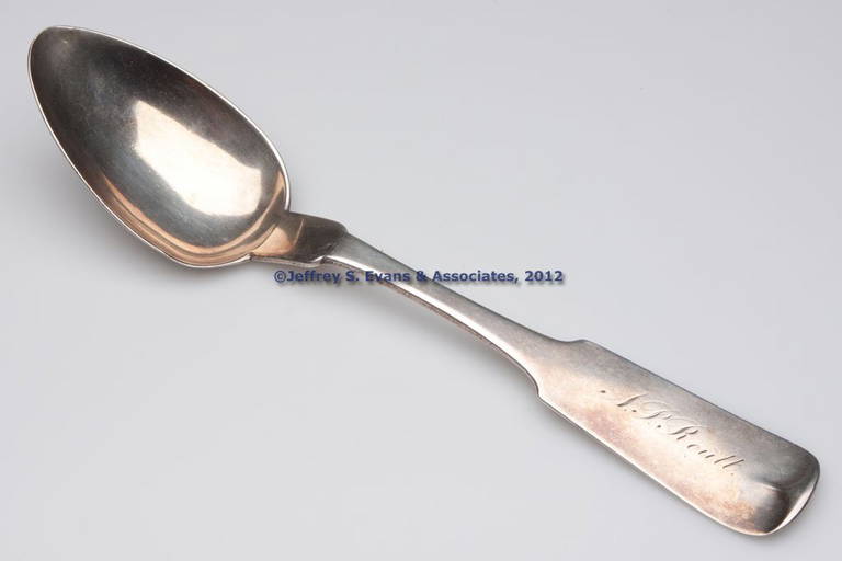 Richmond, Virginia Coin Silver Tablespoon With His
