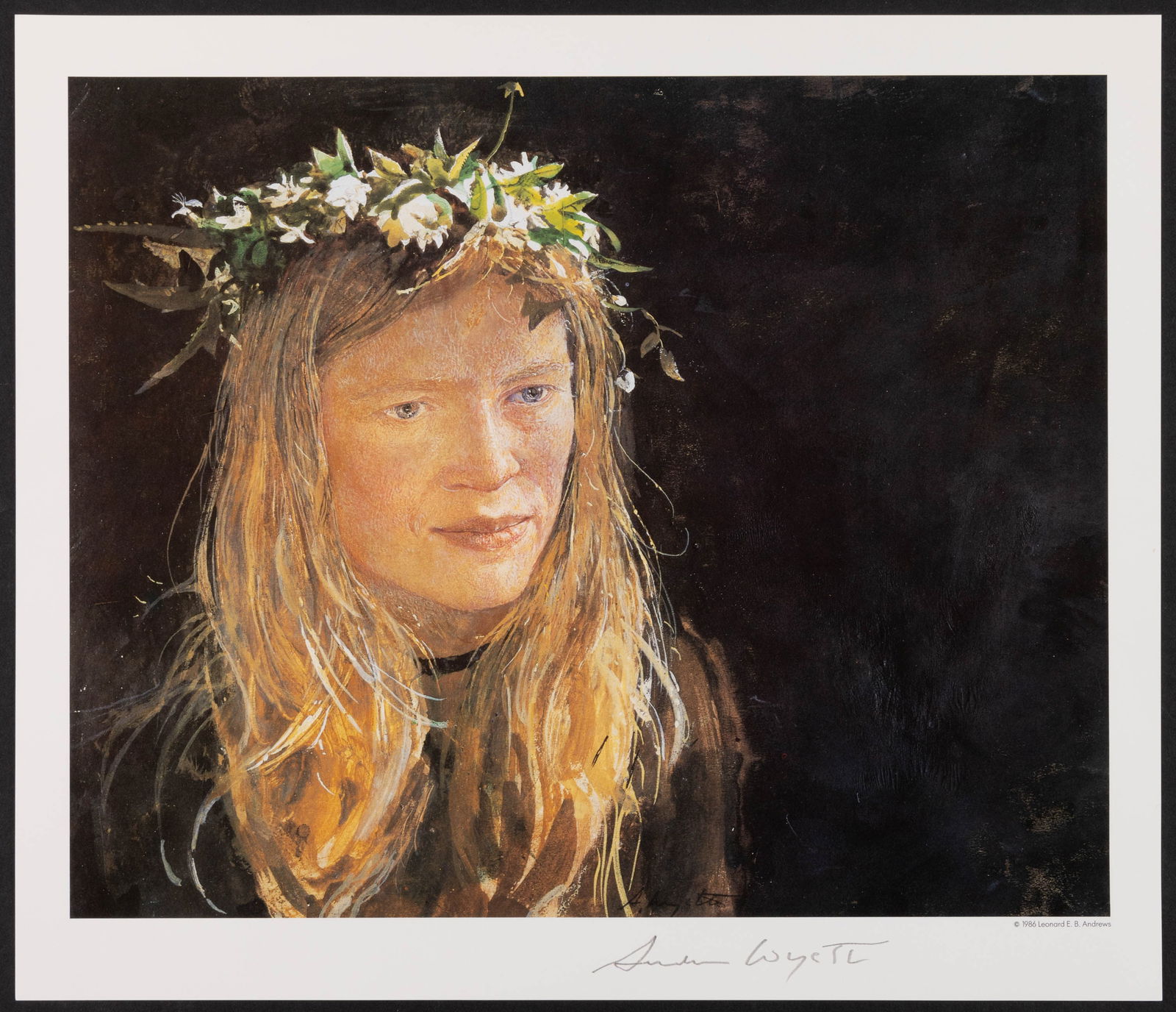 AFTER ANDREW WYETH (AMERICAN, 1917-2009) SIGNED PRINT (1 of 1)