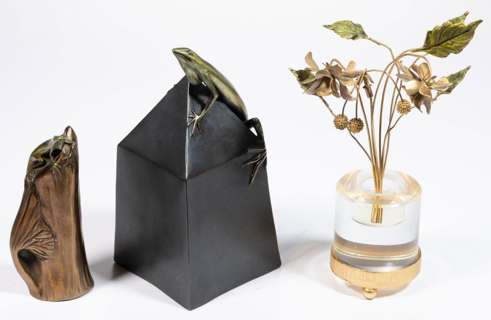 POZYCINSKI STUDIOS LIZARD BRONZES, LOT OF TWO (1 of 4)