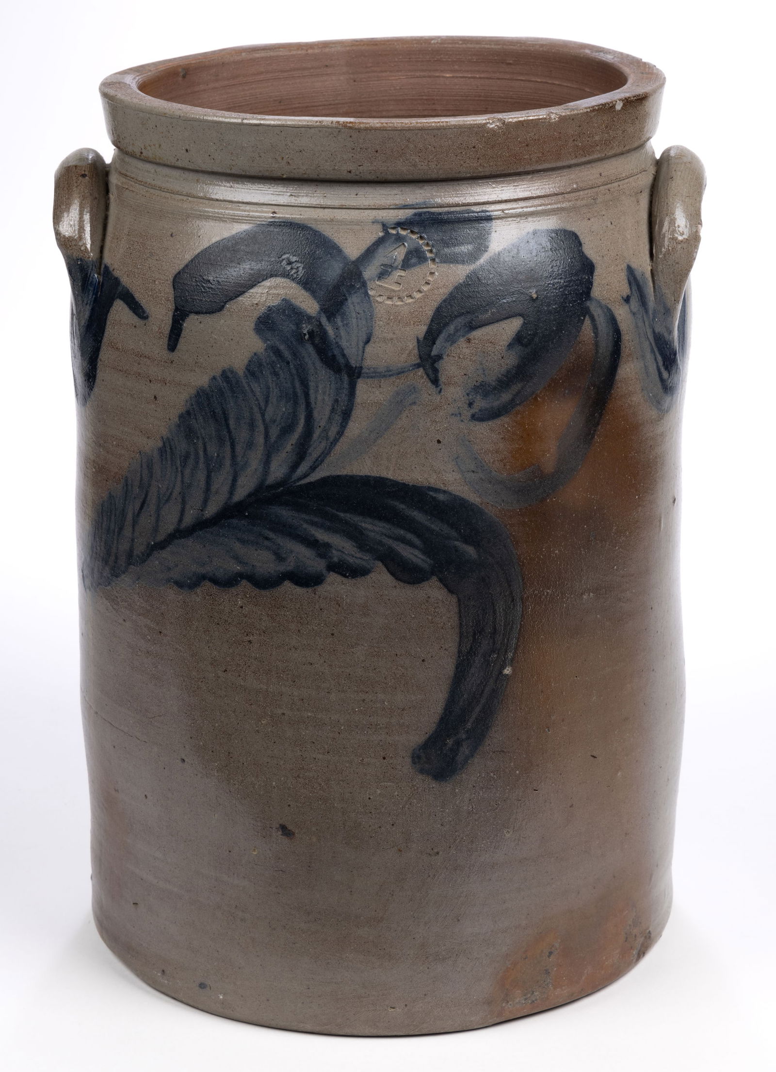 PARR ATTRIBUTED, BALTIMORE, MARYLAND DECORATED STONEWARE JAR (1 of 5)