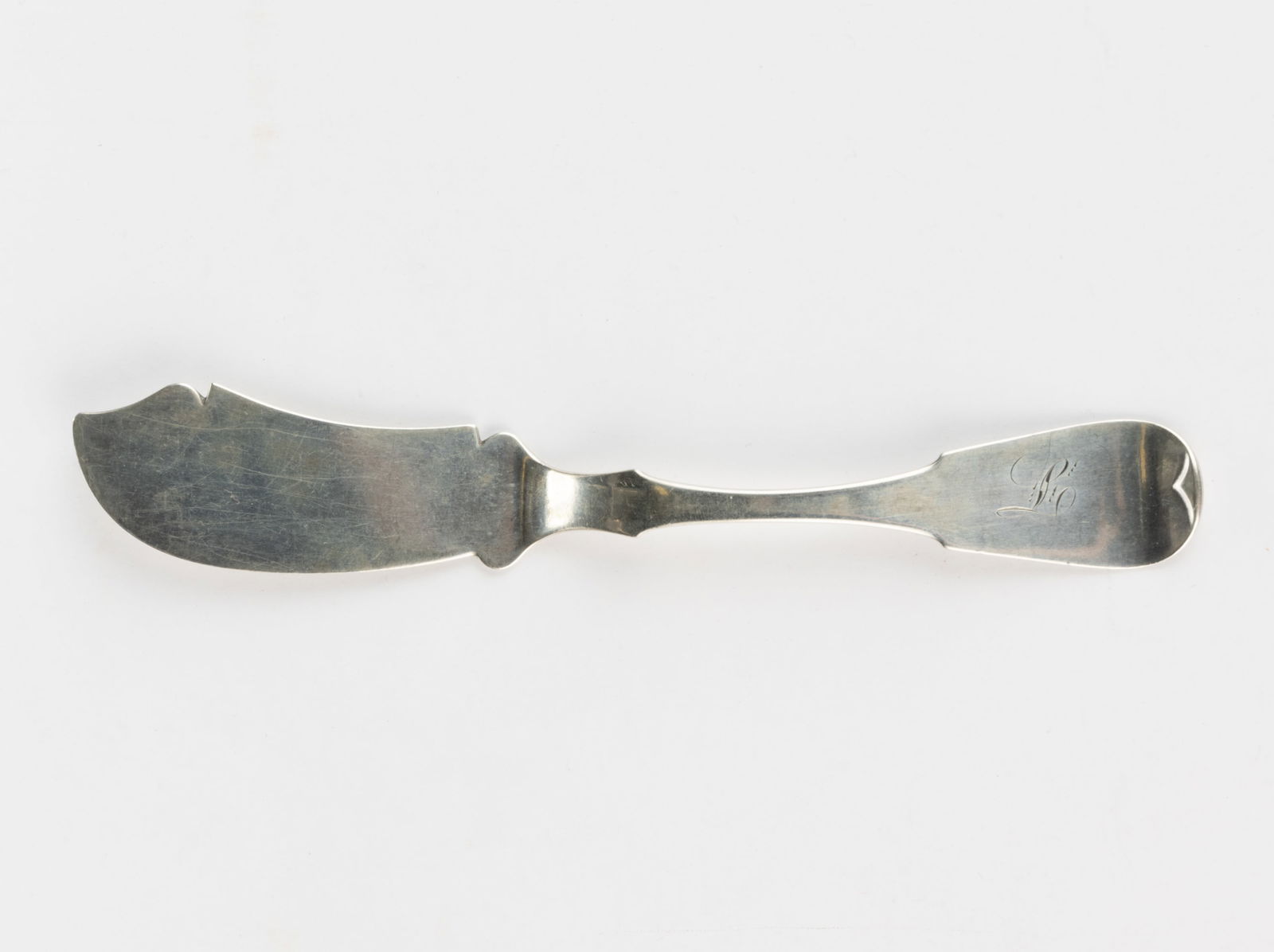 FREDERICK J. POSEY, HAGERSTOWN, MARYLAND / (WEST) VIRGINIA COIN SILVER BUTTER KNIFE (1 of 2)