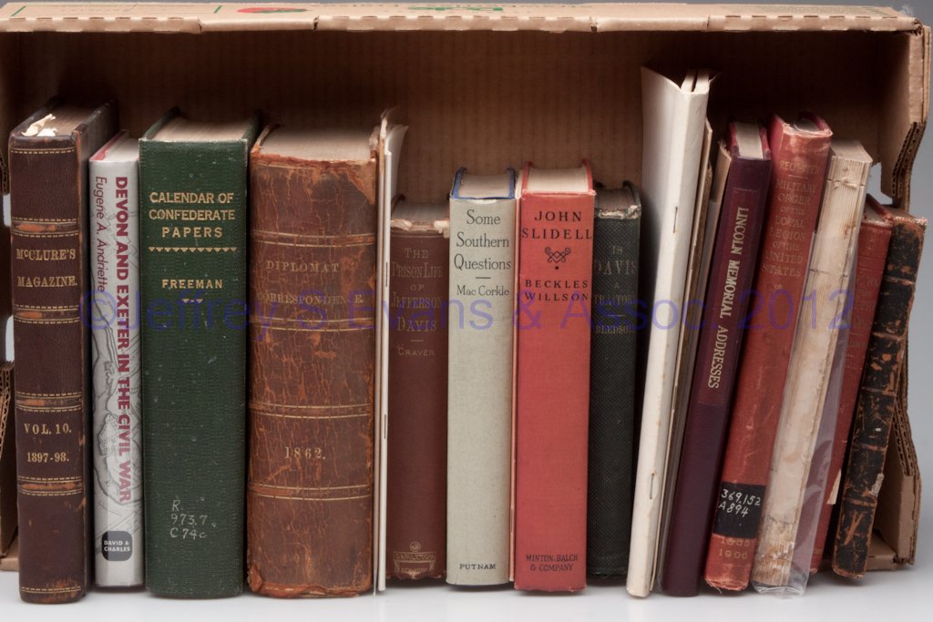 CIVIL WAR - ASSORTED VOLUMES AND PAMPHLETS, LOT OF : CIVIL WAR - ASSORTED VOLUMES AND PAMPHLETS, LOT OF 20, including (1). Seward, William Henry, CORRESPONDENCE RELATIVE TO THE CASE OF MESSRS. MASON AND SLIDELL, Washington, DC, 1861. Wraps. Early exampl