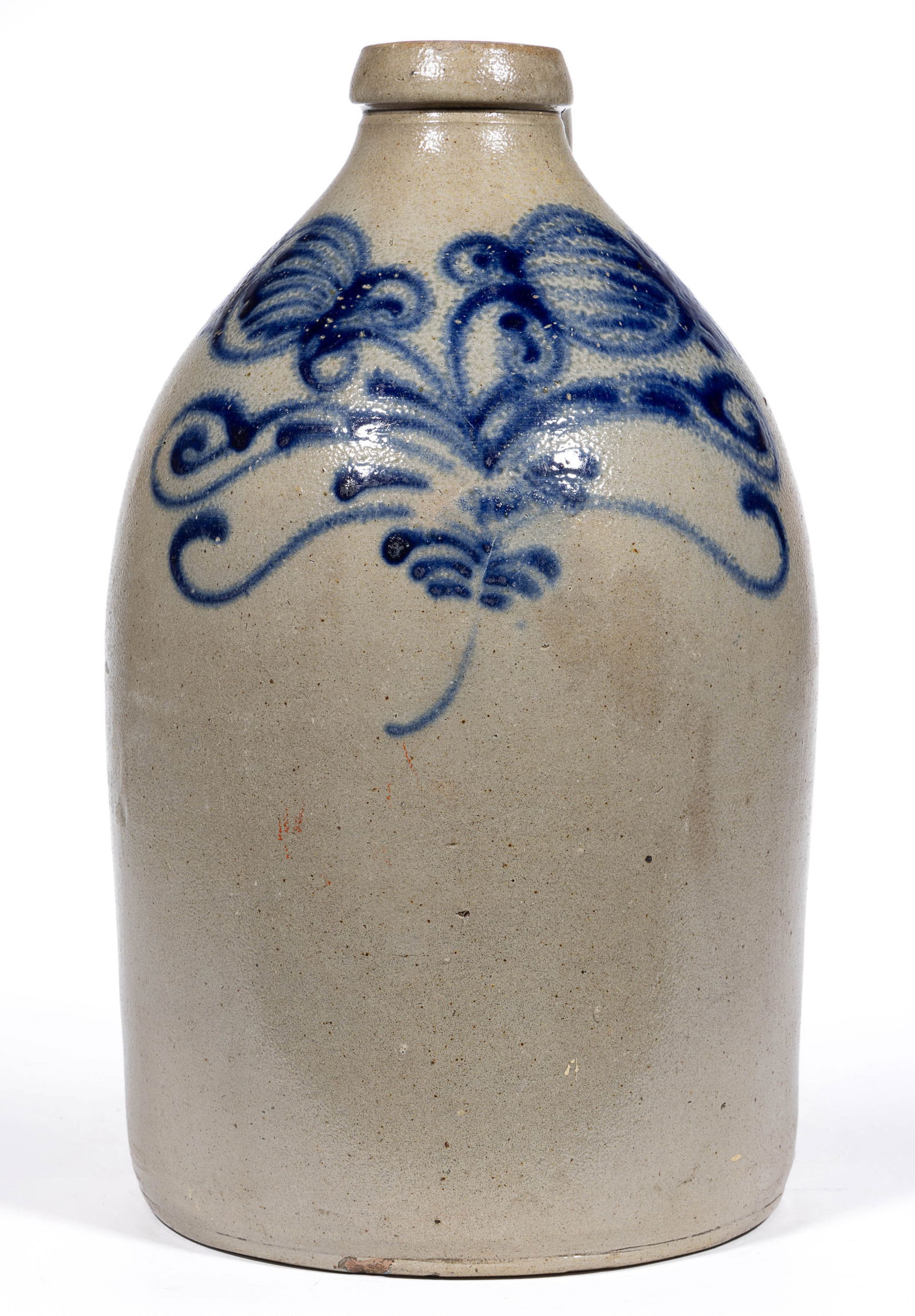 NEW YORK DECORATED STONEWARE JUG (1 of 5)