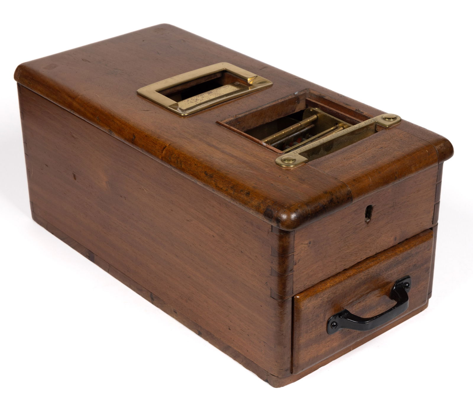 O'BRIEN'S SELF-CLOSING COUNTRY STORE TILL (1 of 5)