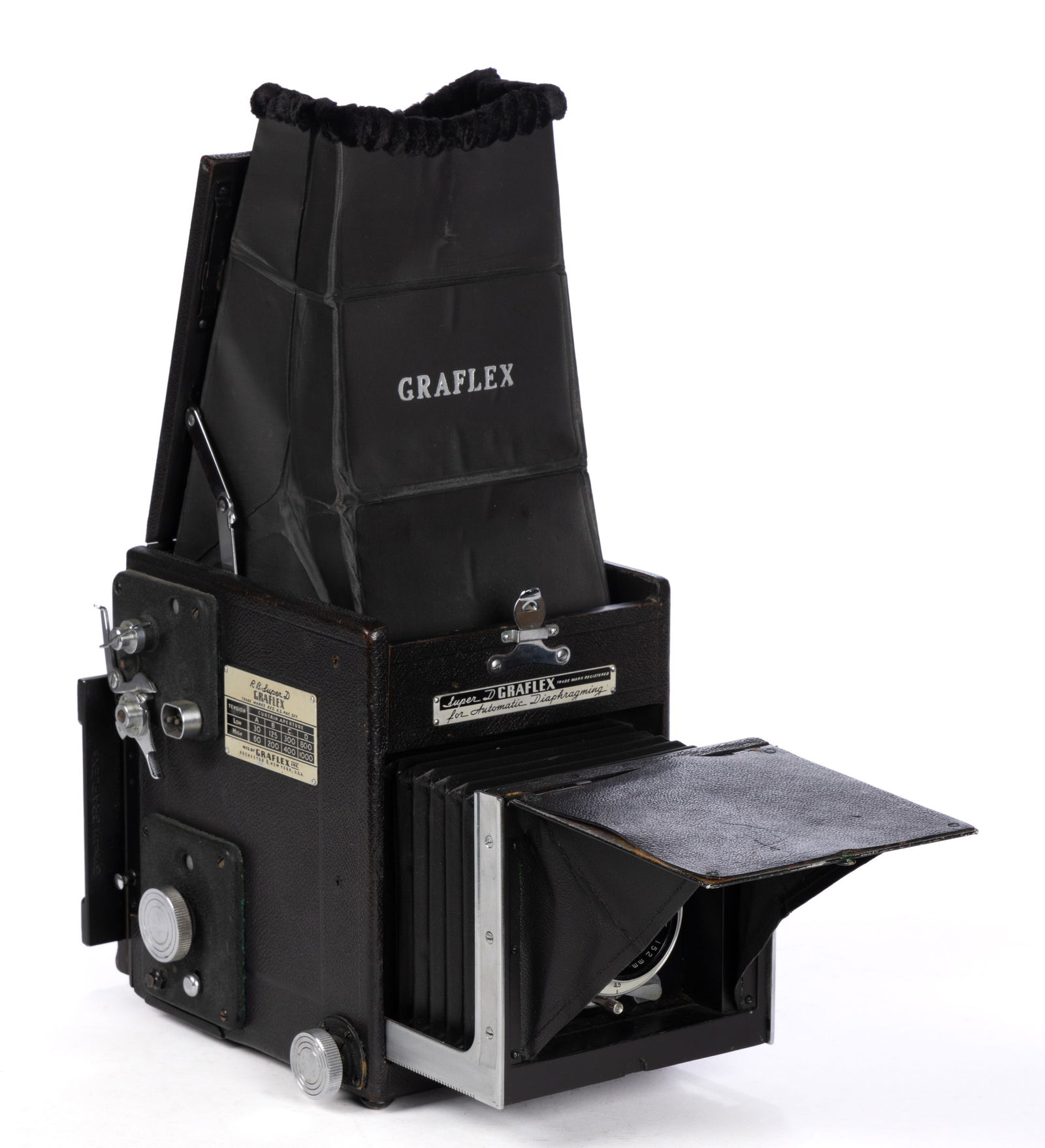 ANTIQUE GRAFLEX RB SUPER D REFLEX CAMERA (1 of 5)