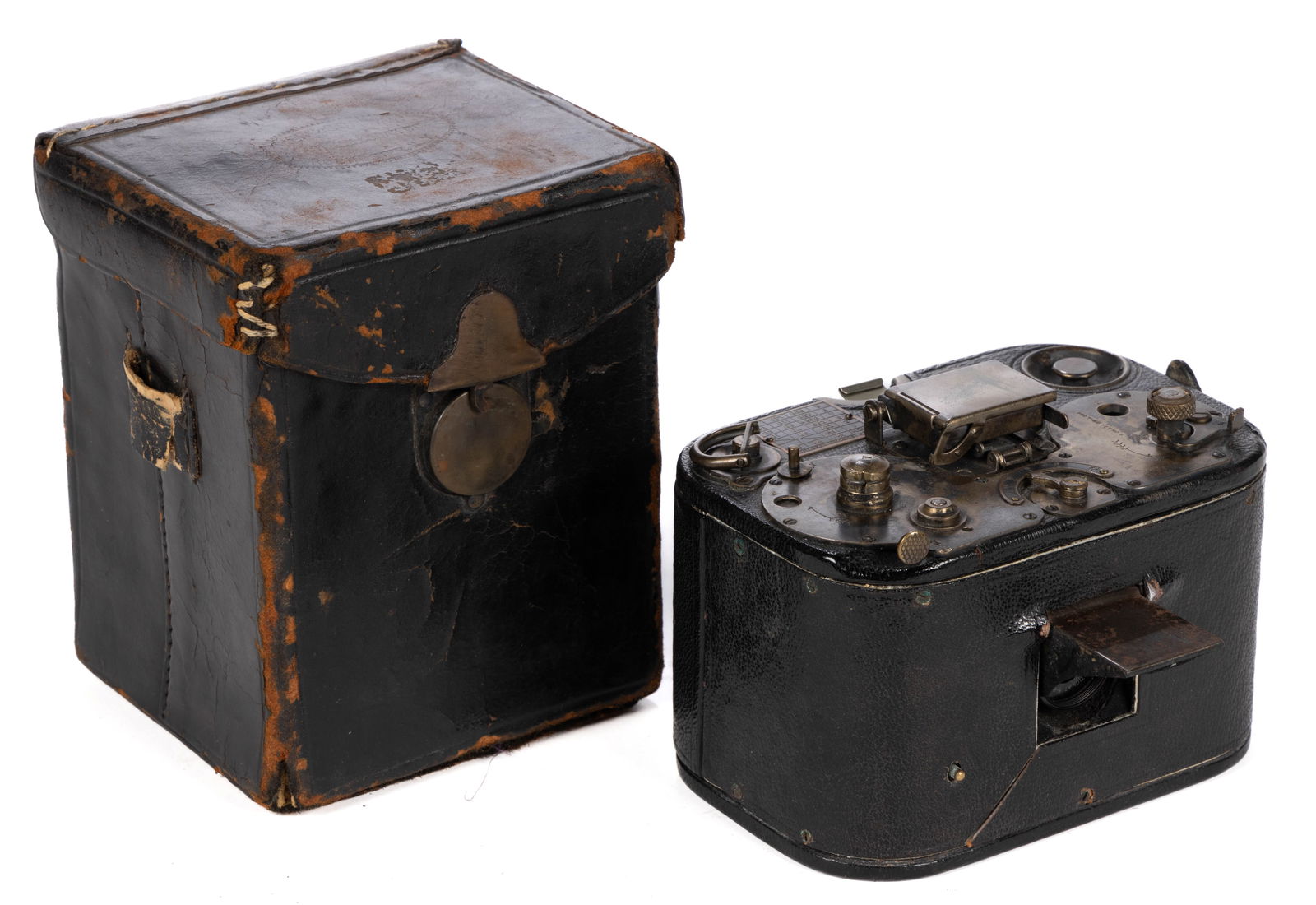 ANTIQUE FOLMER & SCHWING "NO. 0" GRAPHIC FIXED FOCUS CAMERA (1 of 4)