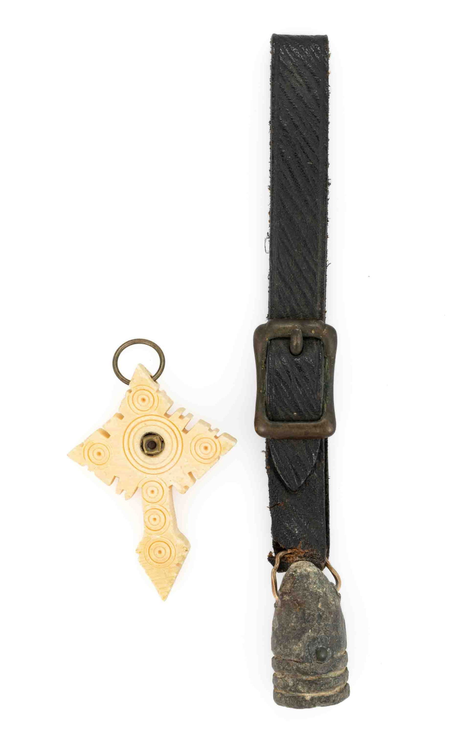 ANTIQUE / VINTAGE GETTYSBURG, PENNSYLVANIA VIEW CIVIL WAR RELIC AND OTHER STANHOPE ARTICLES, LOT OF (1 of 2)