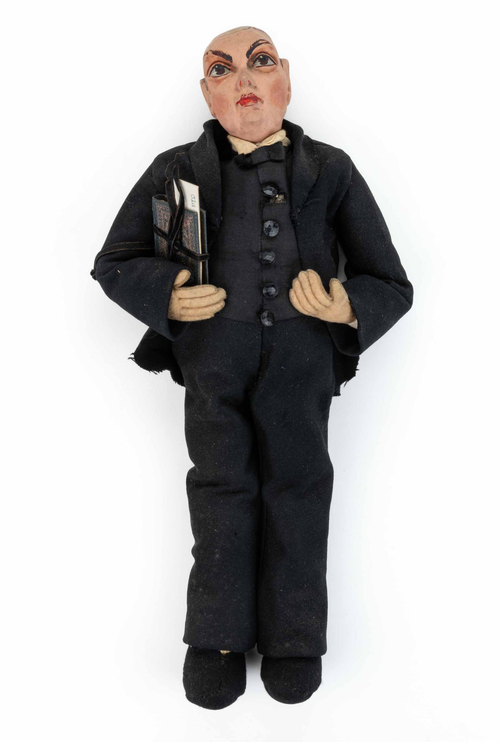 COMPOSITION "PREACHER" ADULT MALE DOLL (1 of 4)