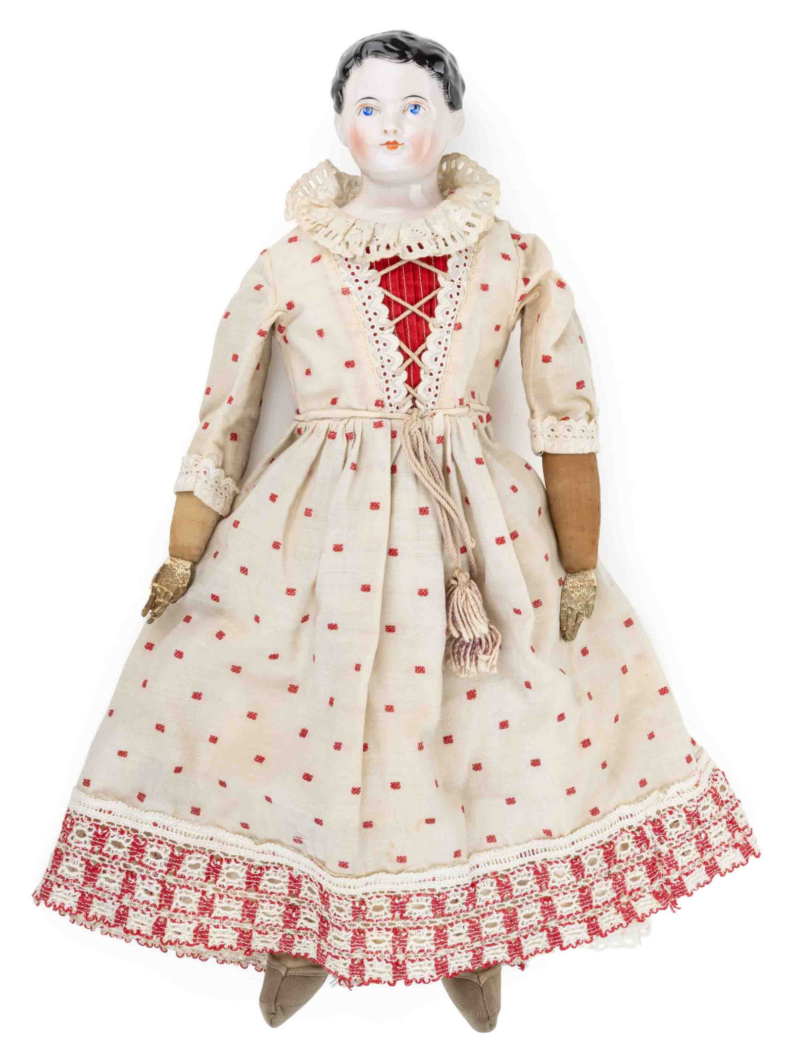 GERMAN CHINA HEAD CHILD BOY DOLL (1 of 3)