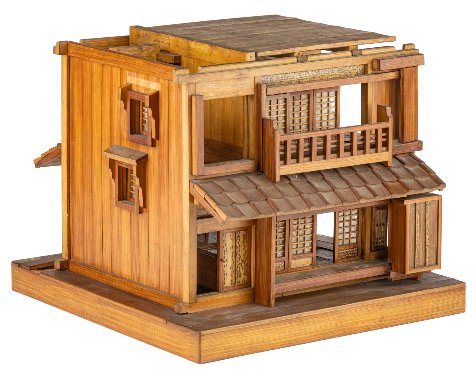 VINTAGE JAPANESE MINIATURE / MODEL HOUSE (1 of 6)