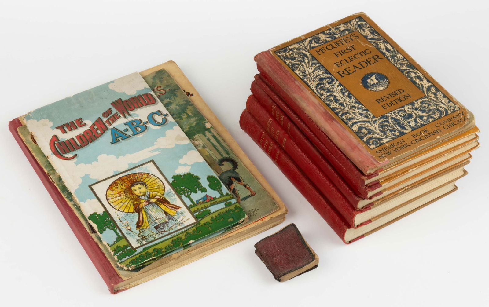 ANTIQUARIAN CHILDREN'S VOLUMES, LOT OF TEN (1 of 1)