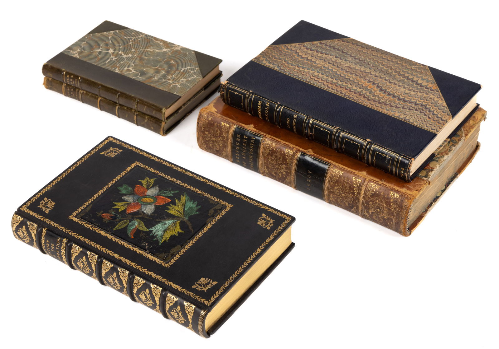 ANTIQUARIAN HISTORICAL VOLUMES, LOT OF FIVE (1 of 1)