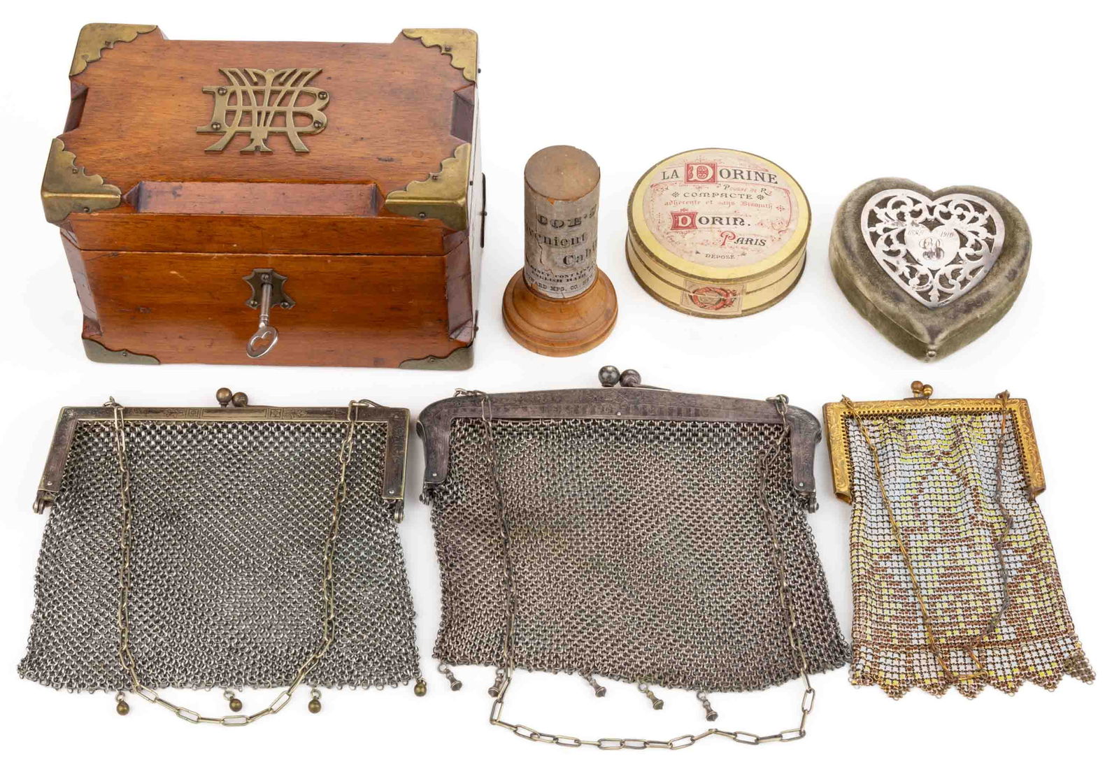 ASSORTED LADY'S ACCOUTREMENTS, LOT OF SEVEN (1 of 2)