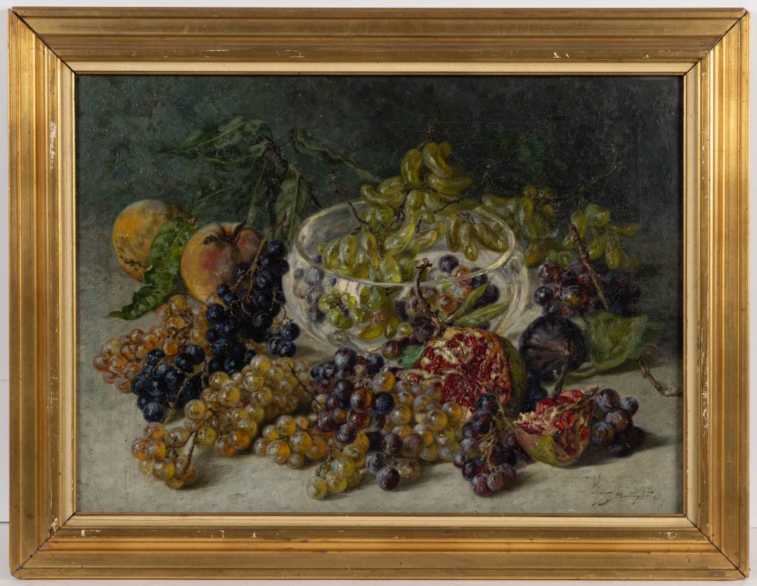 EUROPEAN SCHOOL (20TH CENTURY) STILL-LIFE PAINTING, (1 of 5)