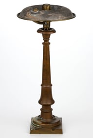 WILLIAM CARLETON BRASS / BRONZE SINUMBRA STAND LAMP