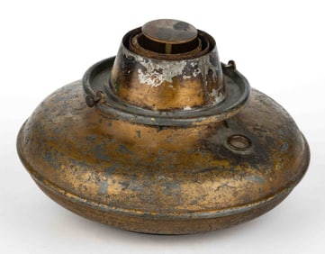 MICHAEL B. DYOTT METAL HANGING SOLAR LAMP FONT