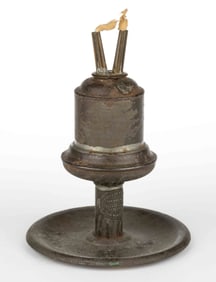 PRATT'S SAFETY LAMP & FEEDER SHEET-IRON FLUID STAND LAMP