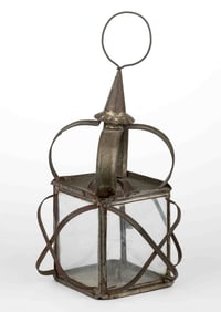 SHEET-IRON / TIN CANDLE LANTERN