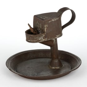 SHEET-IRON PORTSMOUTH - TYPE BETTY LAMP