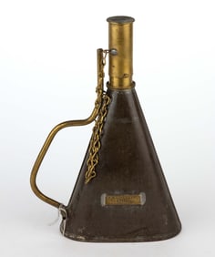 J. D. GALLOWAY PATENTED BRASS AND SHEET-IRON GAS FITTER'S HAND LAMP