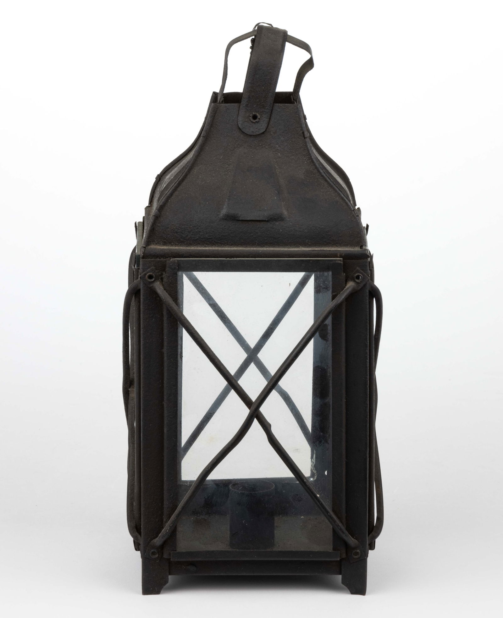 SHEET-IRON / TIN CANDLE LANTERN (1 of 3)