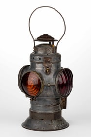 ARMSPEAR STEEL MODEL 28A RAILROAD MARKER / SIGNAL / TAIL LANTERN